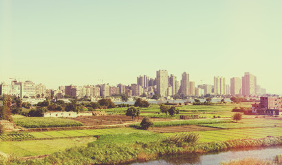 Cairo city skyline 