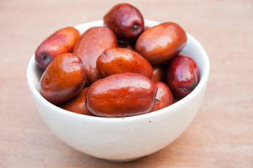Delicious fresh jujube