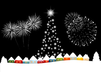 Frohe Weihnachten und eine gutes neues Jahr