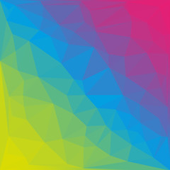 abstract colorful polygon background