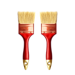 Paint brush isolated on a white background