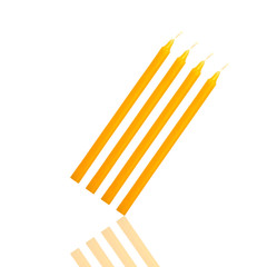 Cledle isolated on white background