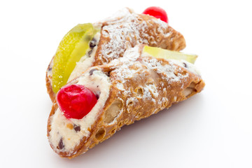 Sicilian cannoli from Italy