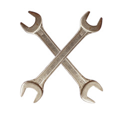 Wrench isolated on white background