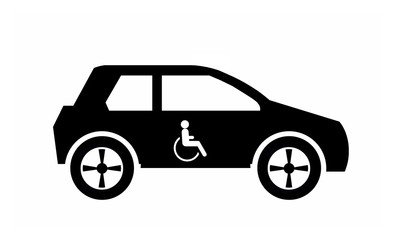 Voiture pour personne handicapée