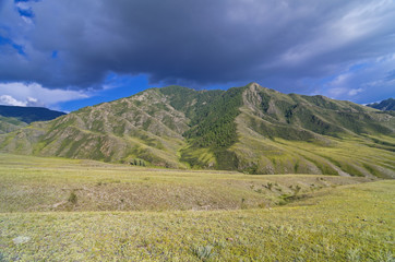 Fototapeta na wymiar Mountain landscape, Altai, Russia.