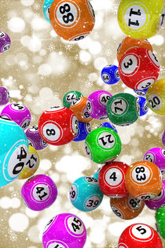 Christmas Bingo Balls