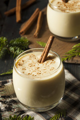 Homemade White Holiday Eggnog