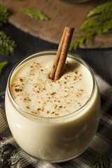 Homemade White Holiday Eggnog