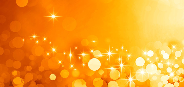shiny gold greeting card background