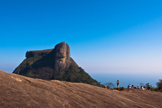 Pedra da Gavea Mountain Peak, Famous Rock Formation in Rio