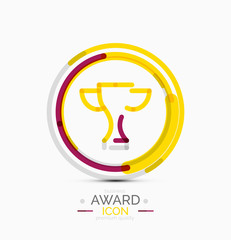 Award icon, logo