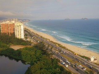 Fototapeta premium Praia da Barra - Rio de Janeiro