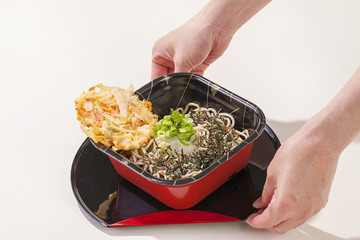 天ぷら・ざるそば
