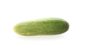 cucumber green vegetable isolated on white background