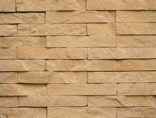 Brown bricks wall background.