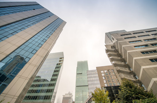 Levent skyscrapers in Istanbul, Turkey