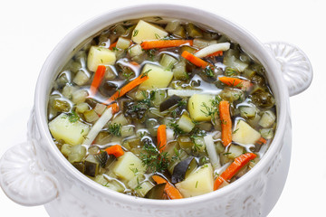 Tureen of soup