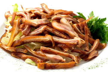 The smoked pig ears