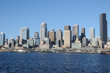 Fototapeta na wymiar Skyline von Seattle