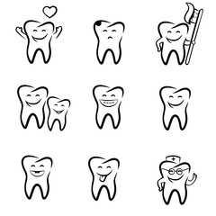 Teeth with character