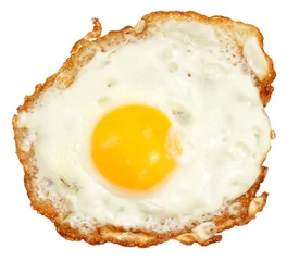 Cercles muraux Oeufs sur le plat Fried Egg