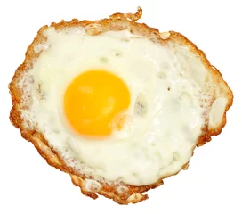Cercles muraux Oeufs sur le plat Fried Egg
