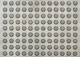 Metal floor emboss texture Background pattern