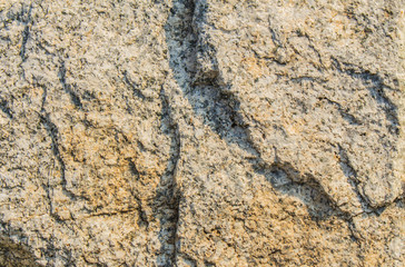 surface of the rock