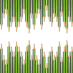 Pencil isolated on white background