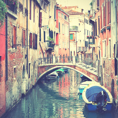 Naklejka na ściany i meble Canal in Venice