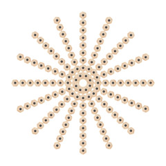 Pencil isolated on white background