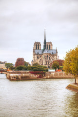 Notre Dame de Paris cathedral