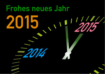 Frohes neues Jahr 2015