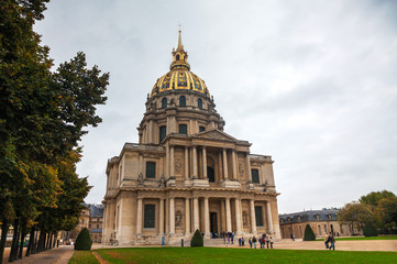 Obraz premium The Army Museum in Paris, France