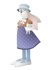 Clever little rabbit