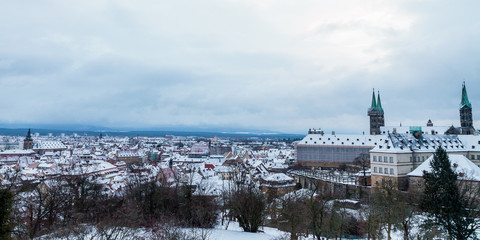 Fototapeta premium Bamberg Winter city