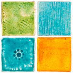 Handmade ceramic tiles