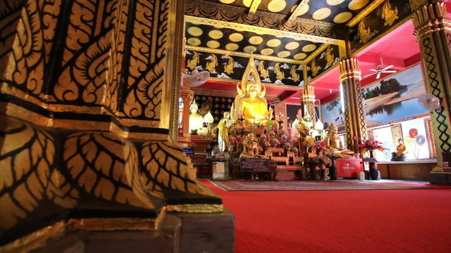 Wat Phanaon temple Chiang Mai Province Asia Thailand