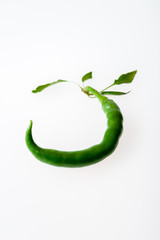Green hot pepper
