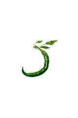 Green hot pepper