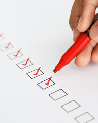blank checkbox