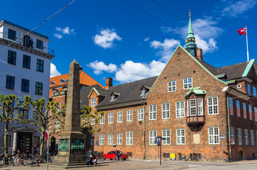 Bispetorv and Bishop's House in Copenhagen, Denmark