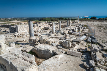 Cyprus - The ancient Roman ruins at Kourion