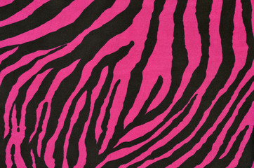 Pink and black tiger pattern.Magenta animal print as background.