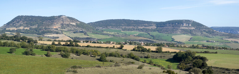 Fototapeta na wymiar France. Rural scene in Midi-Pyrenees region