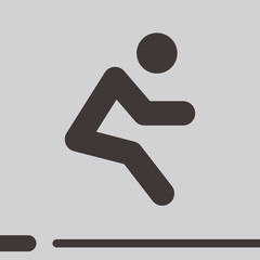 long jump icon