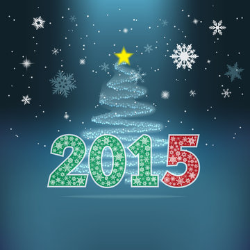 Christmas and New Year Background