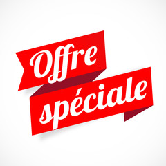 Offre spéciale