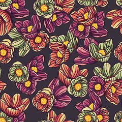 Seamless floral pattern